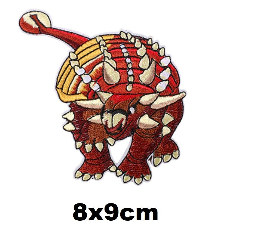 Dinosaur Animal Kids Embroidered Patch Applique Sew or Iron on Patches Customise - 6