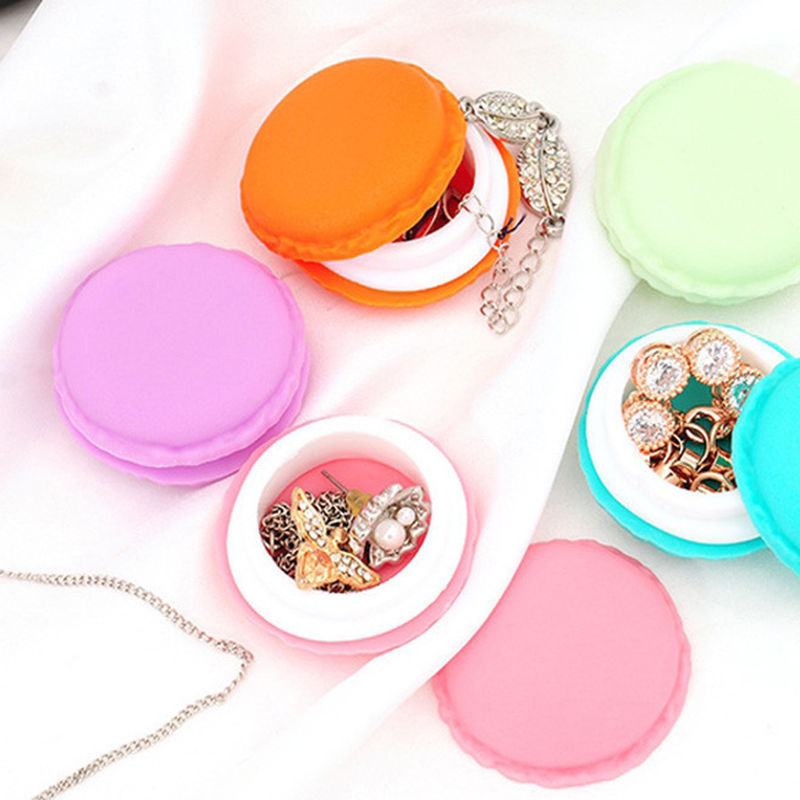 Macaron Macaroon Treat Trinket Pill Box Jewellery Ring Kawaii Various Colours