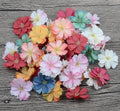 Daisy Blossom Flower Heads Synthetic Flowers Faux Silk Home Wedding Craft 4cm
