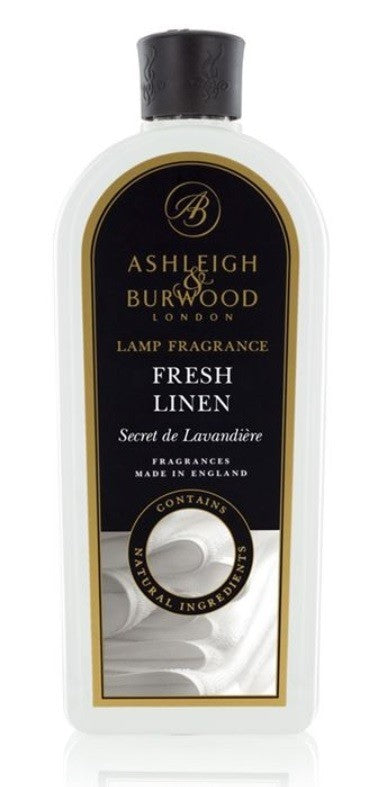 Ashleigh & Burwood 1 Litre (1000ml) Fragrance Diffuser Catalytic Lamp Oil Refill - Fresh Linen