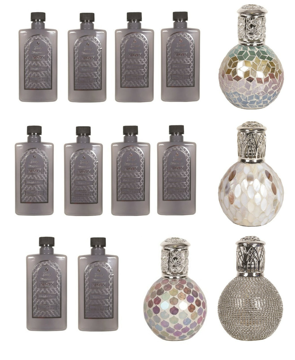 Aroma Premium Luxury Catalytic Lamp & Fragrance Burner Refill Bottles 500ml