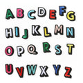 Multi Colour Letter Patch Patches Iron or Sew on Alphabet Embroidery Customise