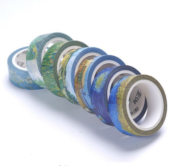 Vincent Van Gogh Washi Tape Decorative Scrap Book Craft Art 15mm Wide 7m Long