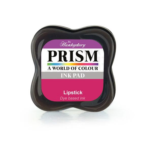 Ink Pad Craft Pigment for Paper Wood Fabric Scrapbook 51 Colours Art InkPad - Lipstick