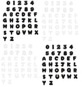 Alphabet Letter Patch Sew on / Iron on / Glue on Patches 1.65cm