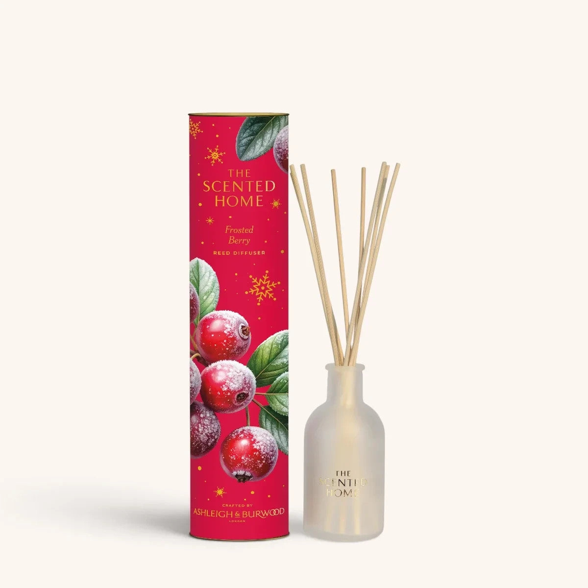 Ashleigh & Burwood The Scented Home Reed Diffuser 150ml Choice of Fragrance - Frosted Berry 150ml