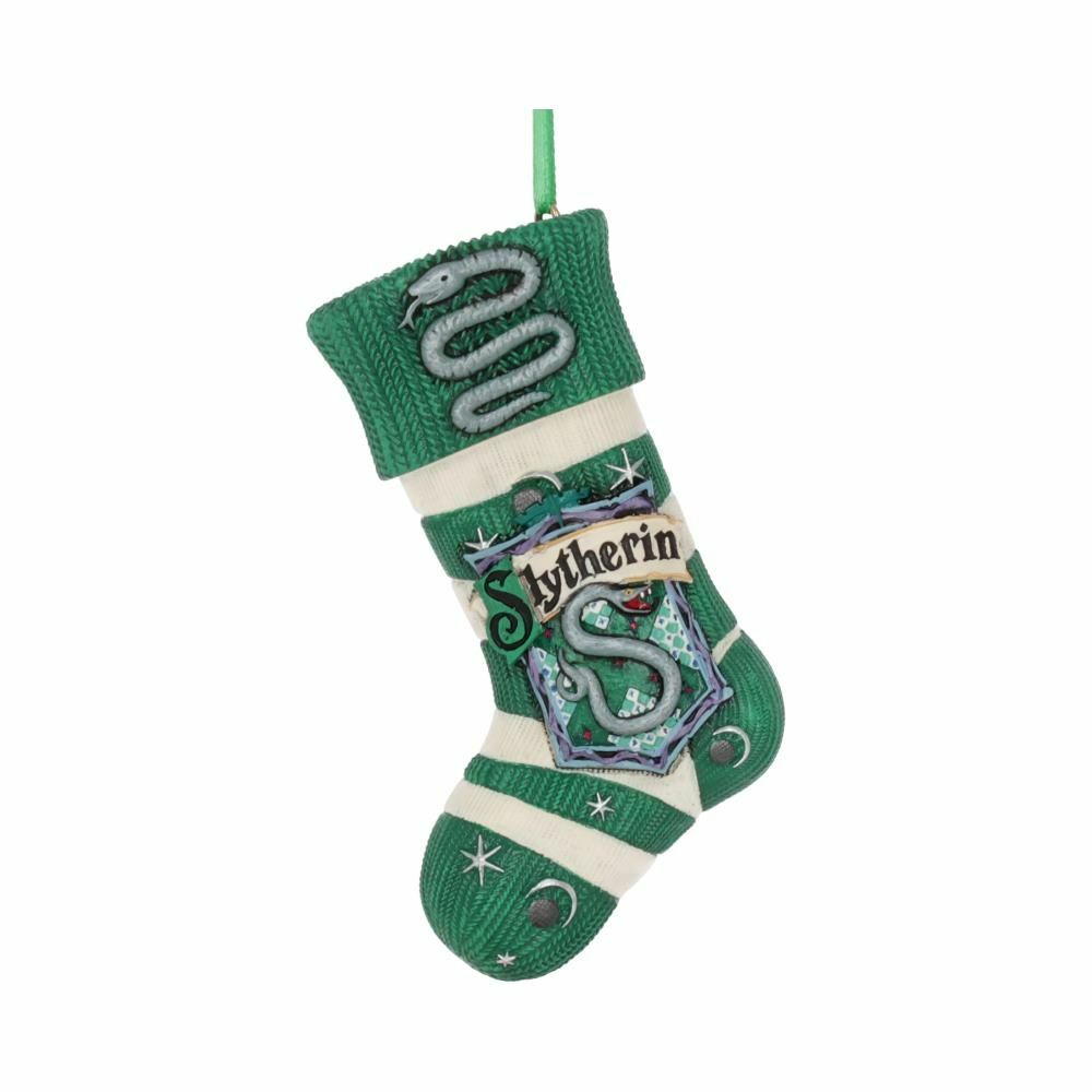 Harry Potter Range Christmas Tree Bauble Ornament - Officially Licensed Product - Slytherin Stocking 10cm