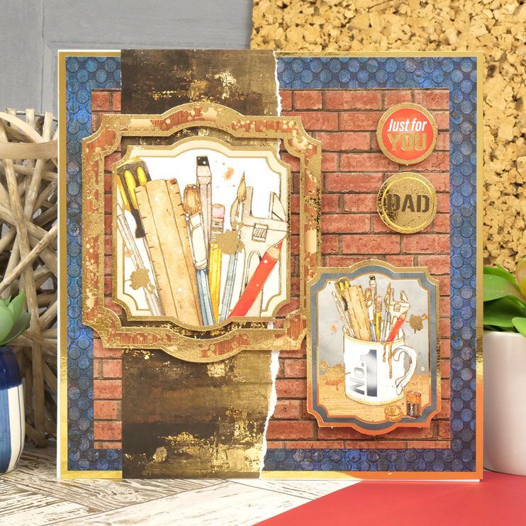 Hunkydory Greeting & Birthday Card Topper Making Kits Luxury Toppers for Cards
