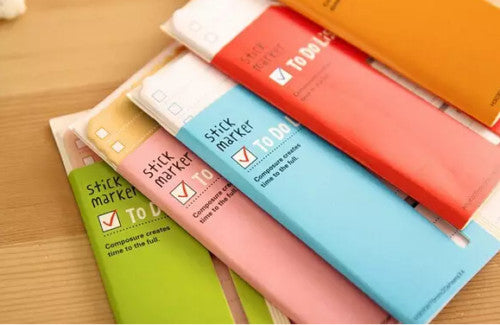 To Do List Sticky Index Tab Notes Memo Cat Dog Panda Rabbit Adhesive Pad Label
