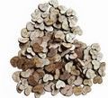 Wooden Wood Love Hearts Craft Embellishments Wedding Table Scatter 15mm
