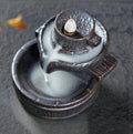 Backflow Burner Japanese Ceramic Well Fountain Basin - Includes 5 Free Backflow