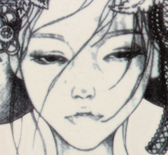 Large Waterproof Traditional Japanese Geisha Temporary Tattoo Sticker Art