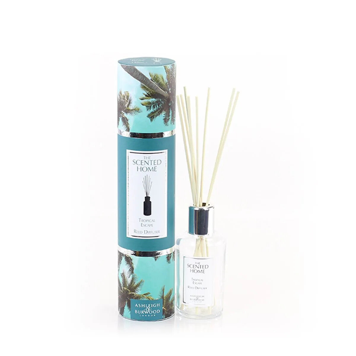 Ashleigh & Burwood The Scented Home Reed Diffuser 150ml Choice of Fragrance - Tropical Escape Diffuser 150ml