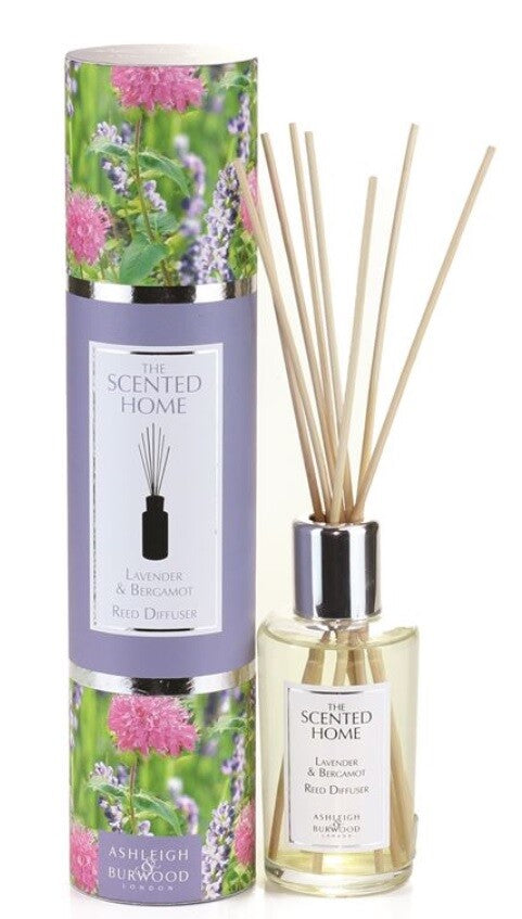 Ashleigh & Burwood The Scented Home Reed Diffuser 150ml Choice of Fragrance - Lavender & Bergamot Diffuser 150ml