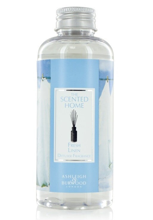 Ashleigh & Burwood Reed Diffuser Refill Scented Home Fragrance 150ml - Fresh Linen Refill