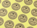 Round Paper Labels Thank you Hand made with love Gift Food Craft Stickers 3cm