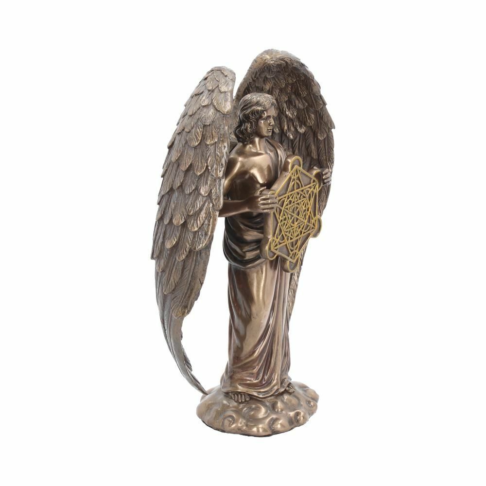 Bronzed Archangel Ornament Metatron Saint Michael Figurines Boxed Gift