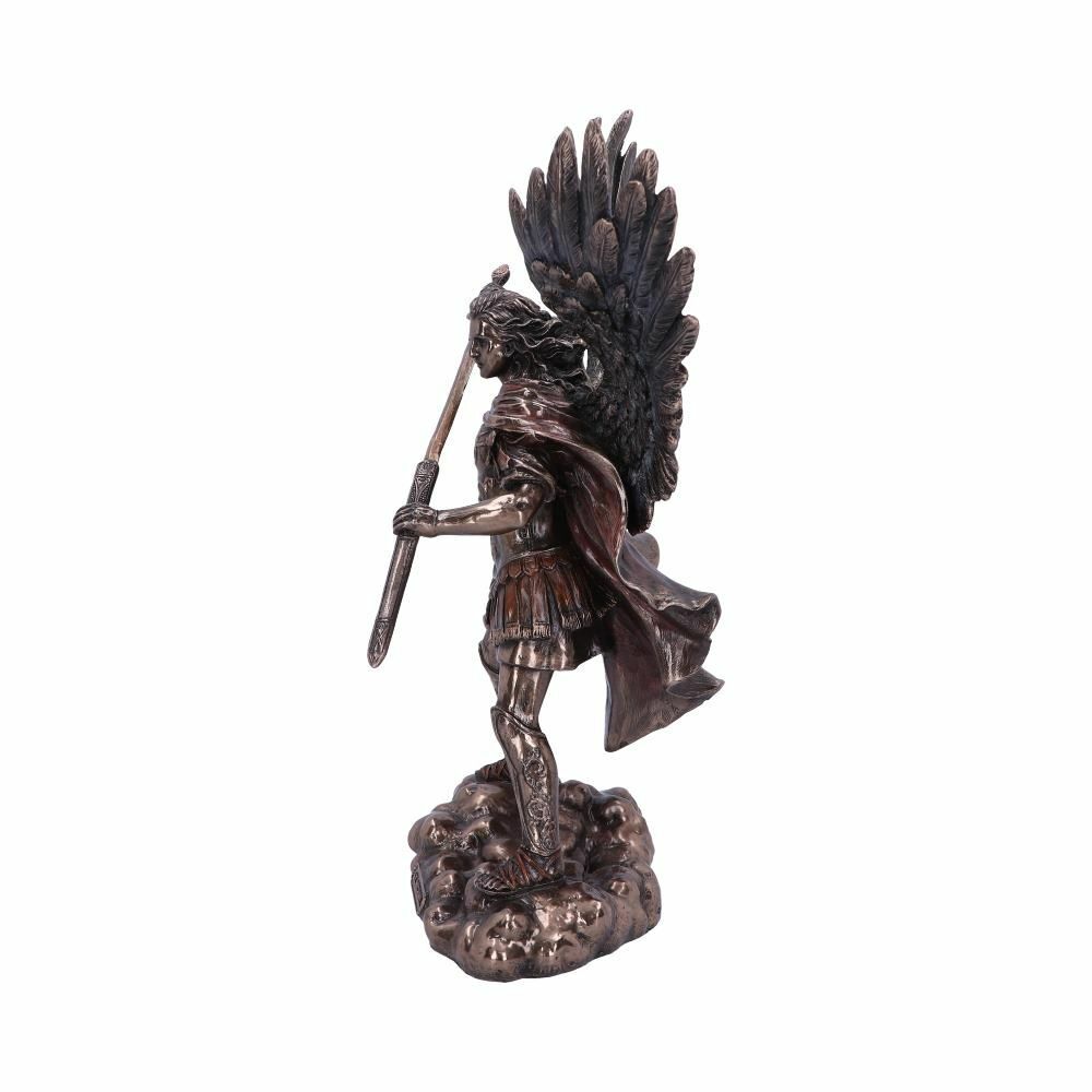 Bronzed Archangel Ornament Metatron Saint Michael Figurines Boxed Gift