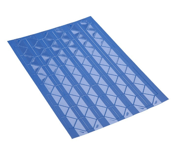 102 Photo Album Picture Scrapbook Corner Sticker Self Adhesive – 10 Colours - Blue