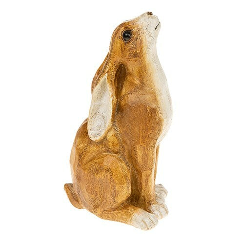 Bronze or Silver Hare Rabbit Wildlife Animal Ornament Gift Leonardo Reflections - Country Moongazer Small