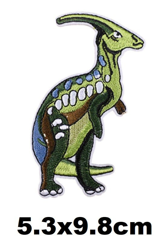 Dinosaur Animal Kids Embroidered Patch Applique Sew or Iron on Patches Customise - 5