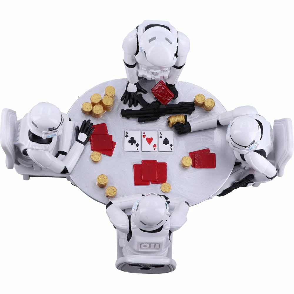 Star Wars Stormtrooper Licensed Helmet Box Pen Pot Bookends Poker Ornament