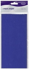Crepe Paper Sheets 1.5 Meter x 50cm Party Decorations Craft Paper Roll Streamer - Blue