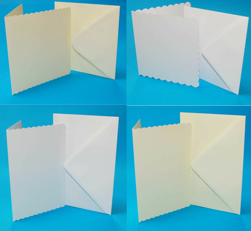 Blank Cards With Envelopes Wedding Baby Craft Scrapbook Christmas Gift Decoupage