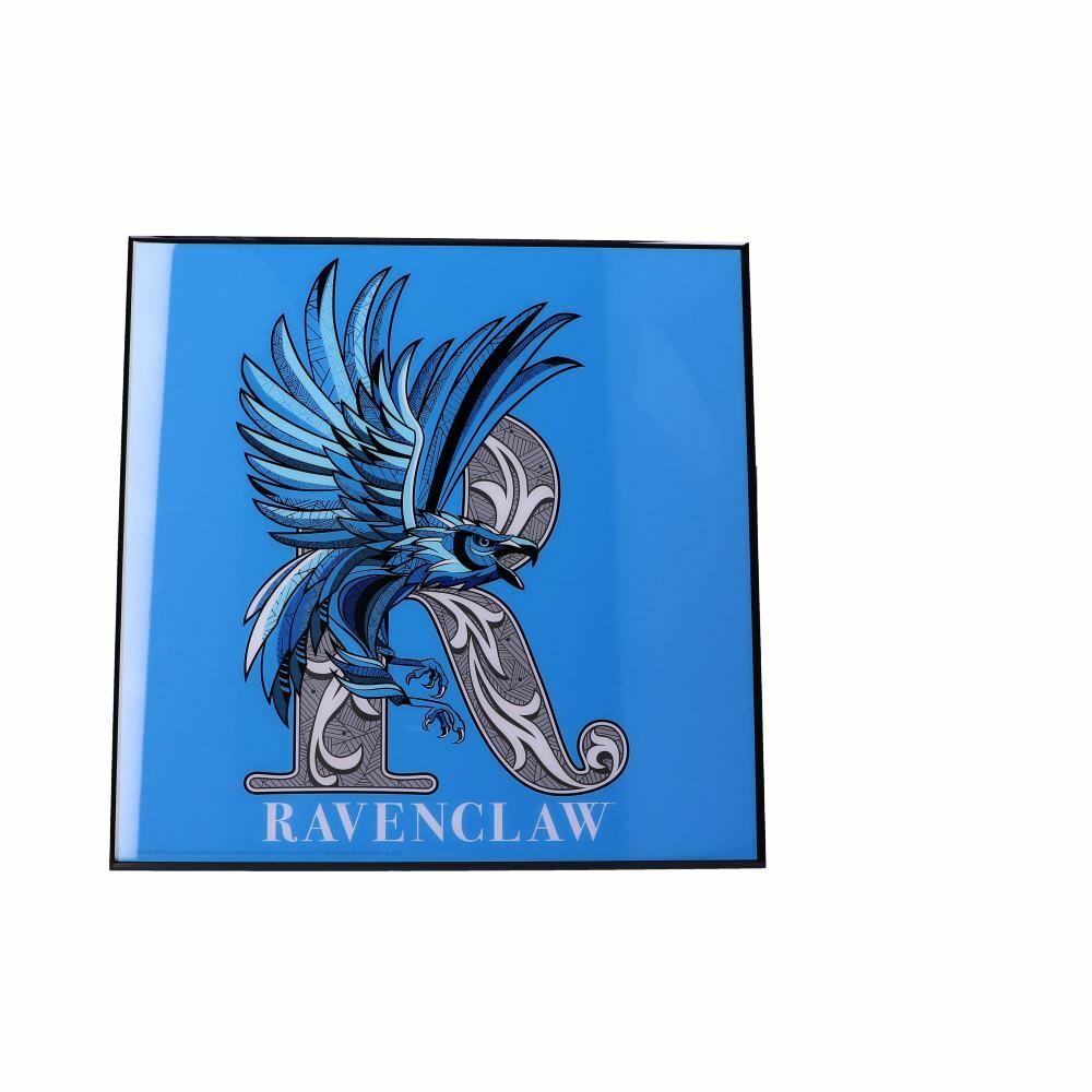 Licensed Harry Potter Crystal Clear Picture Wall Art Slytherin Ravenclaw 32cm