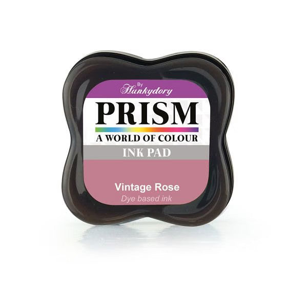 Ink Pad Craft Pigment for Paper Wood Fabric Scrapbook 51 Colours Art InkPad - Vintage Rose