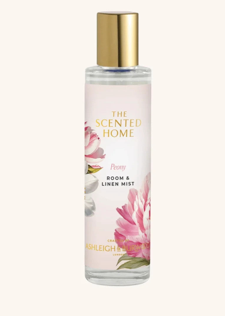 Ashleigh & Burwood Room & Linen Spray Refresher Home Fragrance 100ml - Peony Room Spray 100ml