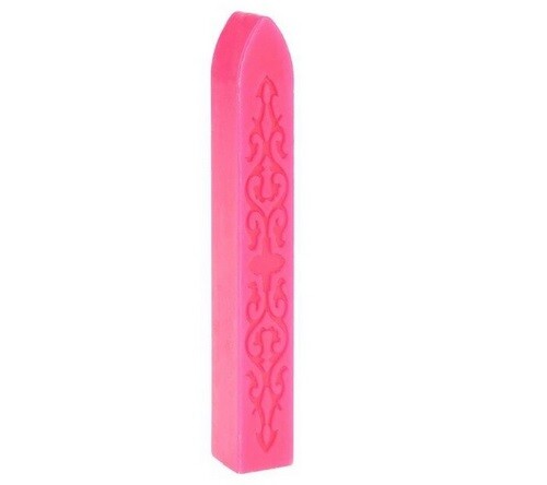 Traditional Wax Sealing Stick Letters Stamp Envelope Seal Scrap Book Manuscript - 25 Hot Pink