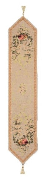 FRENCH TAPESTRY LOOM WOVEN WOOL TABLE RUNNERS UNICORN MORRIS FLORAL 36x180cm - 8