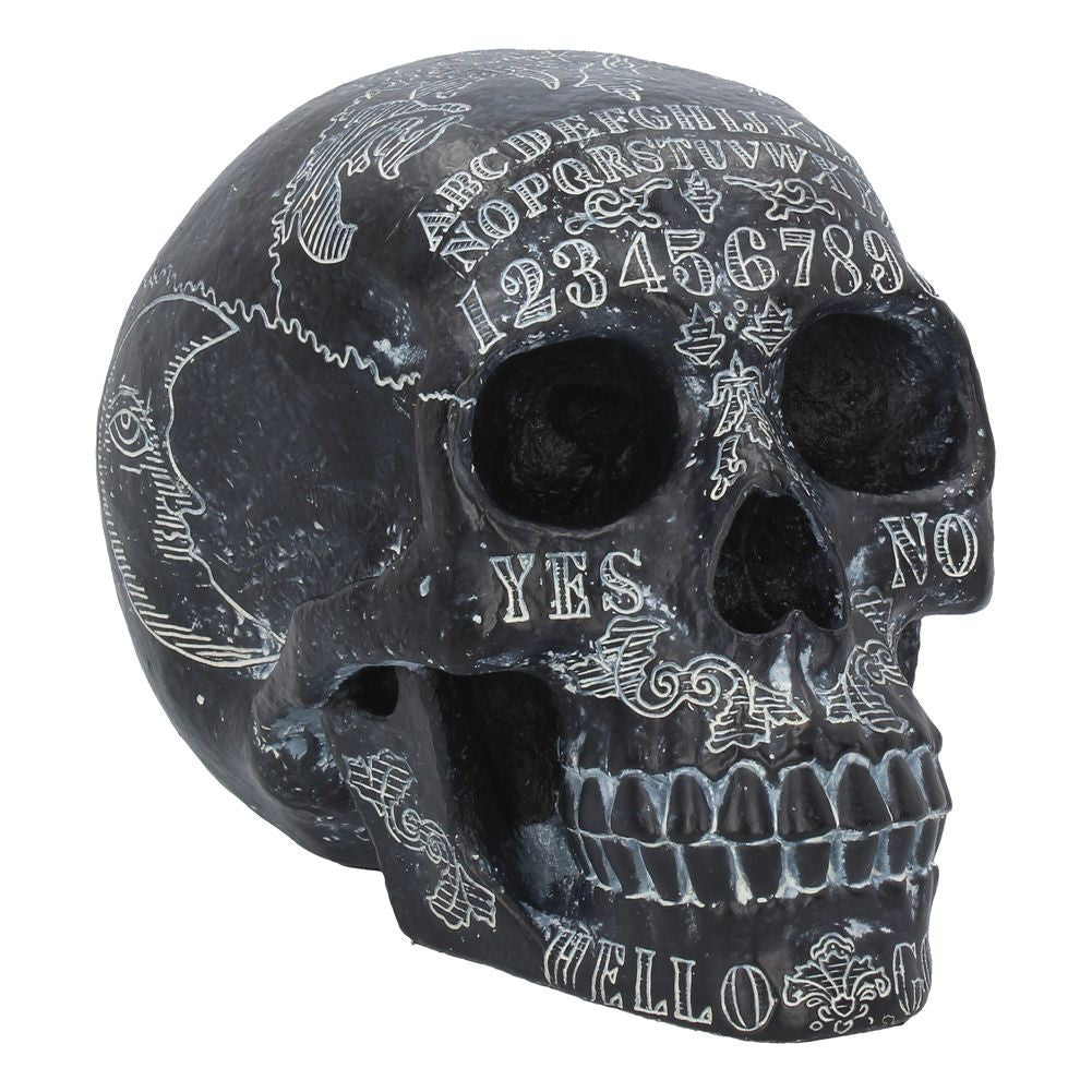Skull Gothic Skeleton Head Ornament Figurine Home Gift Nemesis Now - Dark Spirits 20cm