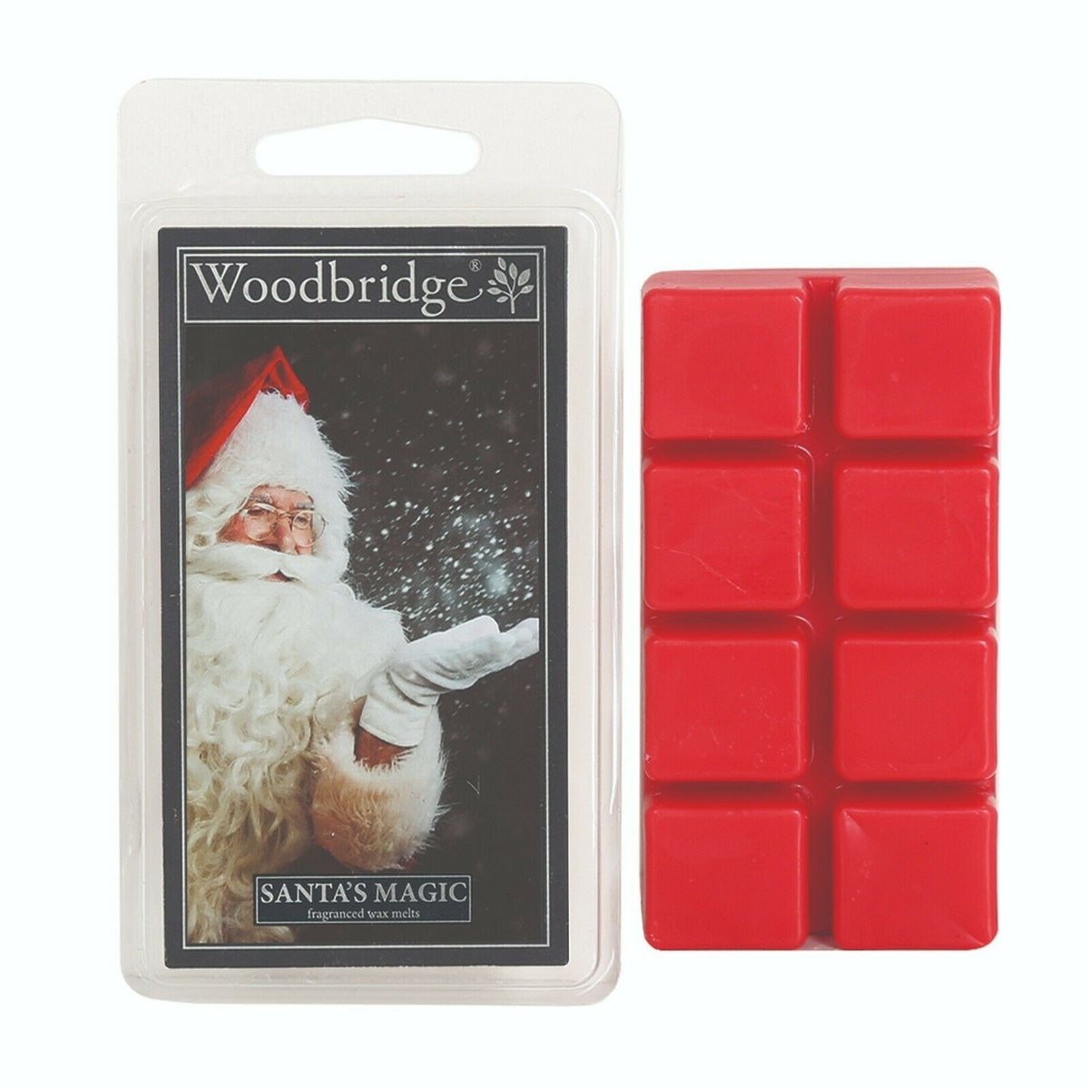 Woodbridge Scented Wax Melts - Melt Burn Time: Up to 16 Hours Per Segment - Santa's Magic
