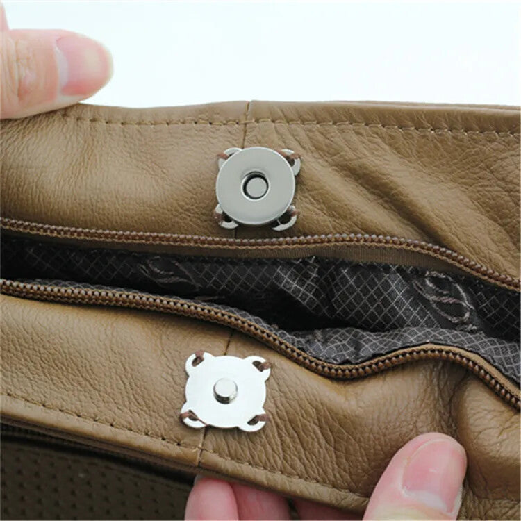 10/14/18mm Magnetic Snap Clasp Buttons Fasteners for Leather Craft Clothing
