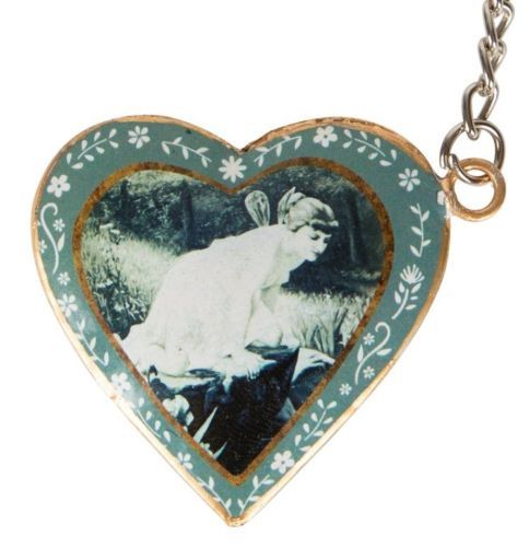 Vintage Floral Heart Victorian Fairy Keyring Various Designs Key Ring - All It Takes Is Love