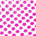 Flower Self Adhesive Craft Diamante Rhinestone Flower Gems Stick on Crystals - Cerise