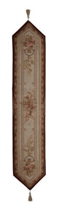 Tapestry Loom Woven Wool Table Runners Unicorn Morris Floral 36x180cm - 2