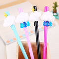 Cloud Rain Drop Lightning Weather Gel Pen School Office Novelty Stationery