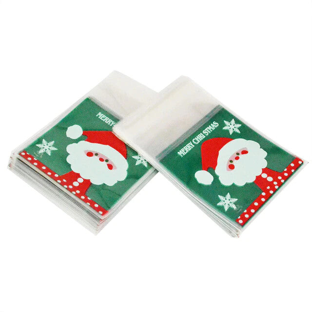 Christmas Sweet Candy Craft Money Jewellery Mini Gift Bags - Self Seal Bags - 4