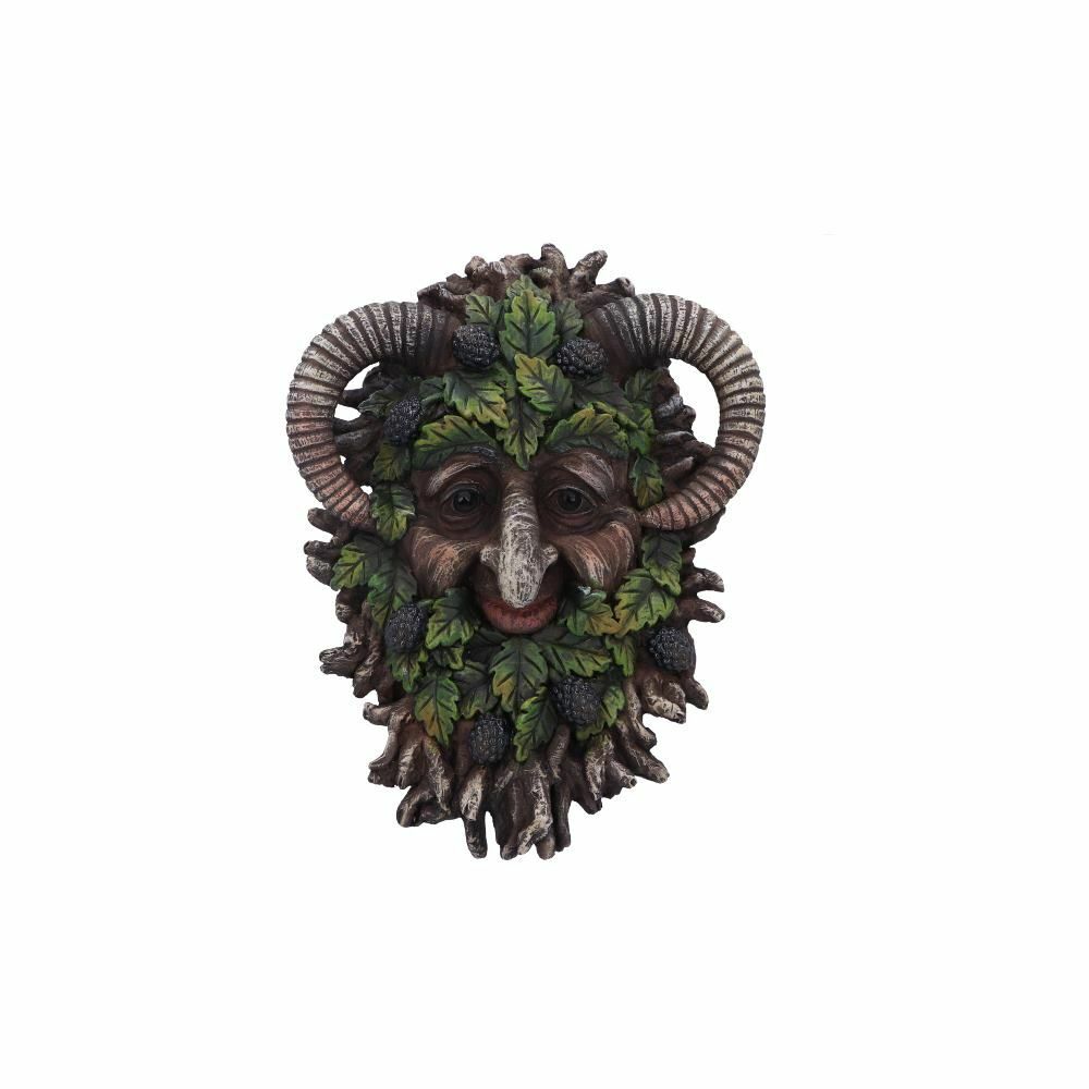 Green Man Wall Plaques Wall Art Garden Decor Tree Spirit Man Of The Forest Pagan - Spruce 20.8cm