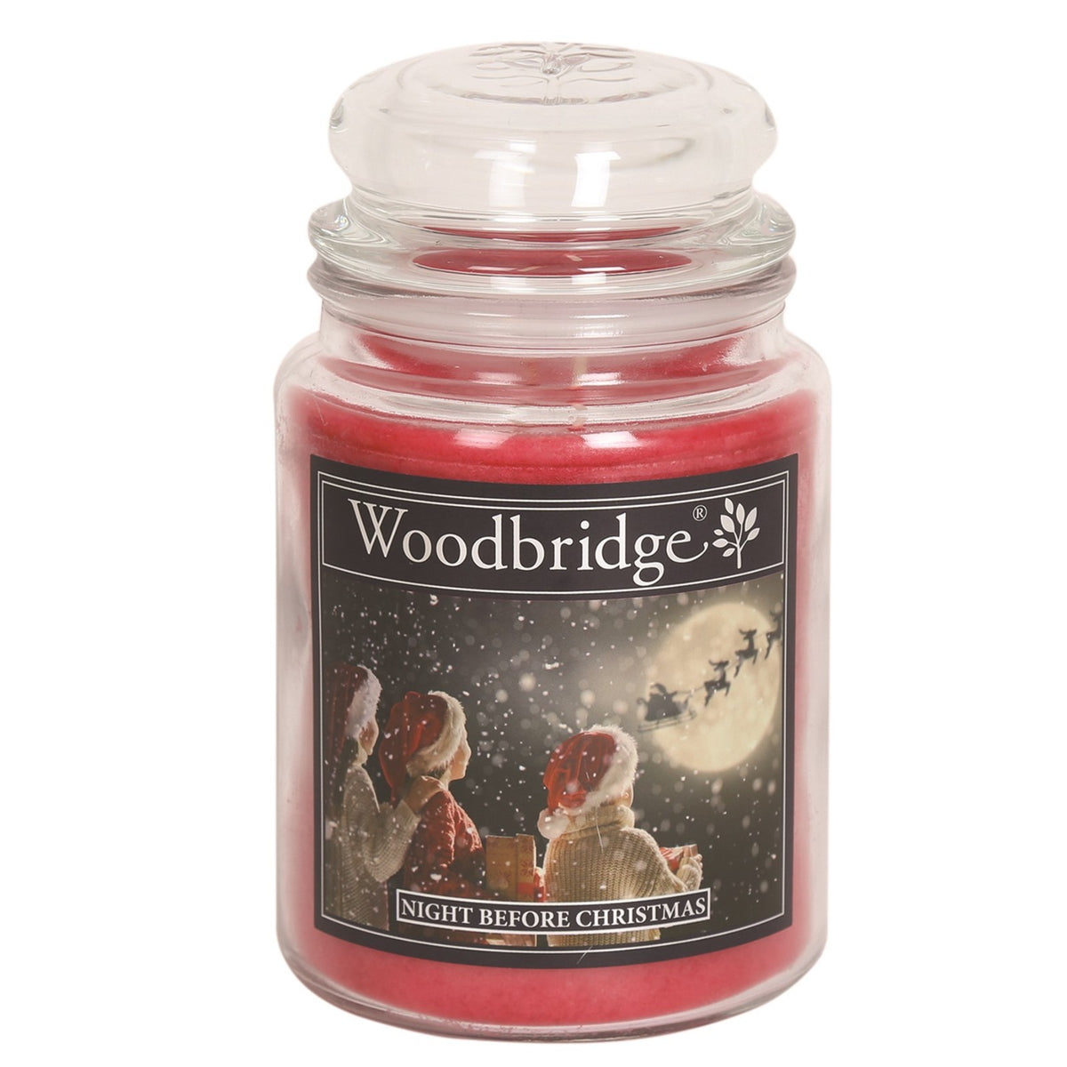 Woodbridge Candle - Double Wick Large Jar Candle 130 Hours Burn Time - Night Before Xmas