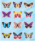 Butterfly Stickers Reward Kids Party Pack Bag Filler Gift Craft Scrap Book Art