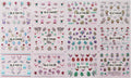 Nail Decals Nail Art Transfers Stickers Easter Egg Bunny Chick Ducks Spring