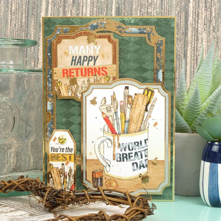 Hunkydory Greeting & Birthday Card Topper Making Kits Luxury Toppers for Cards