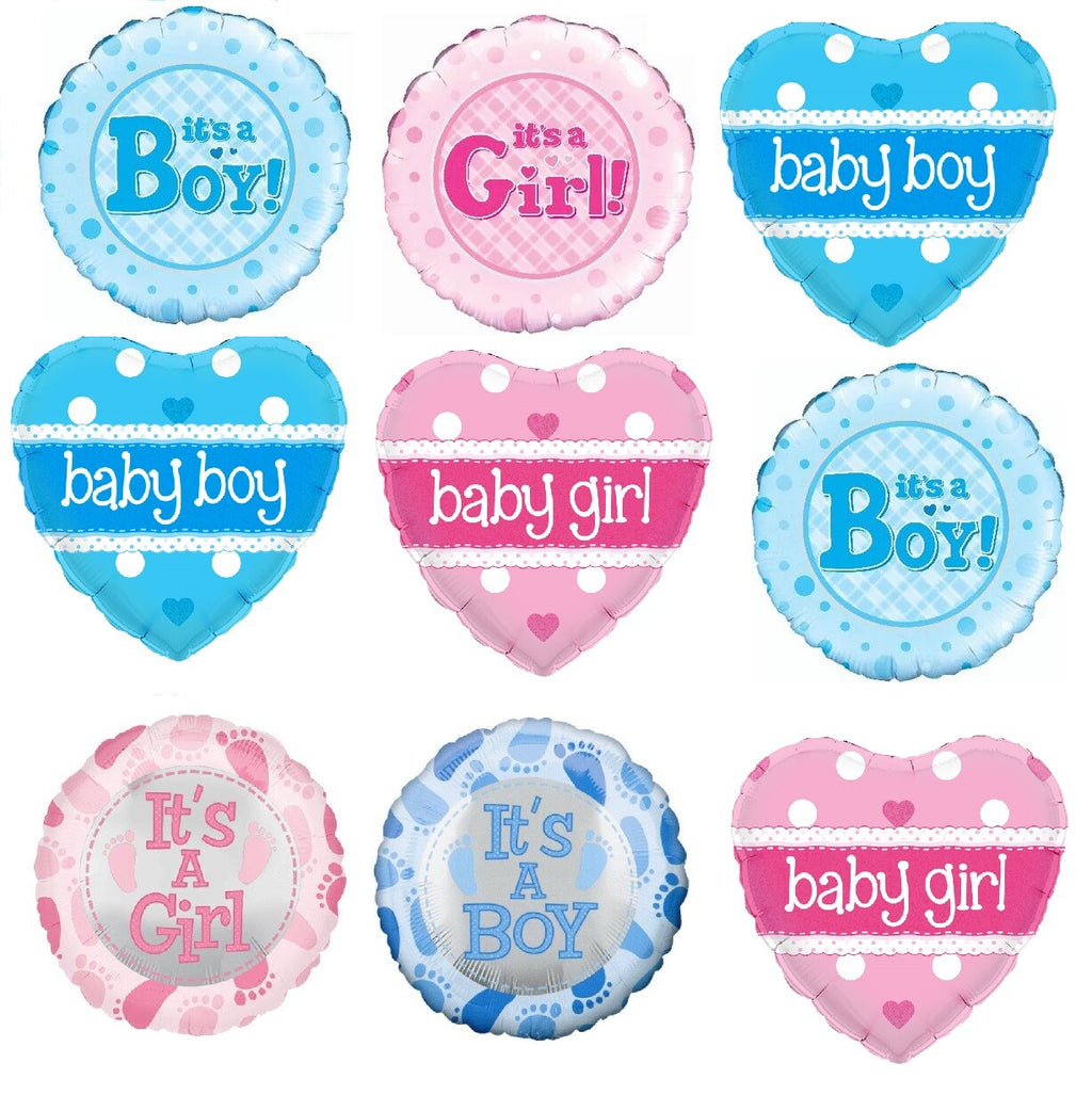 It's a Boy It's a Girl Baby Shower New Baby Gender Reveal Balloon 18"