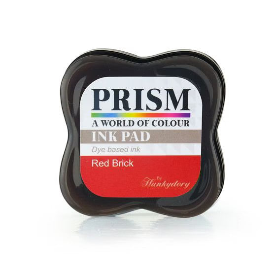 Ink Pad Craft Pigment for Paper Wood Fabric Scrapbook 51 Colours Art InkPad - Red Brick