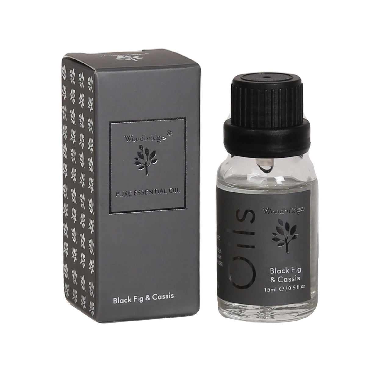 Woodbridge Essential Oil 15ml - 100% Pure Plant Extract - Aromatherapy Oils - Black Fig & Cassis