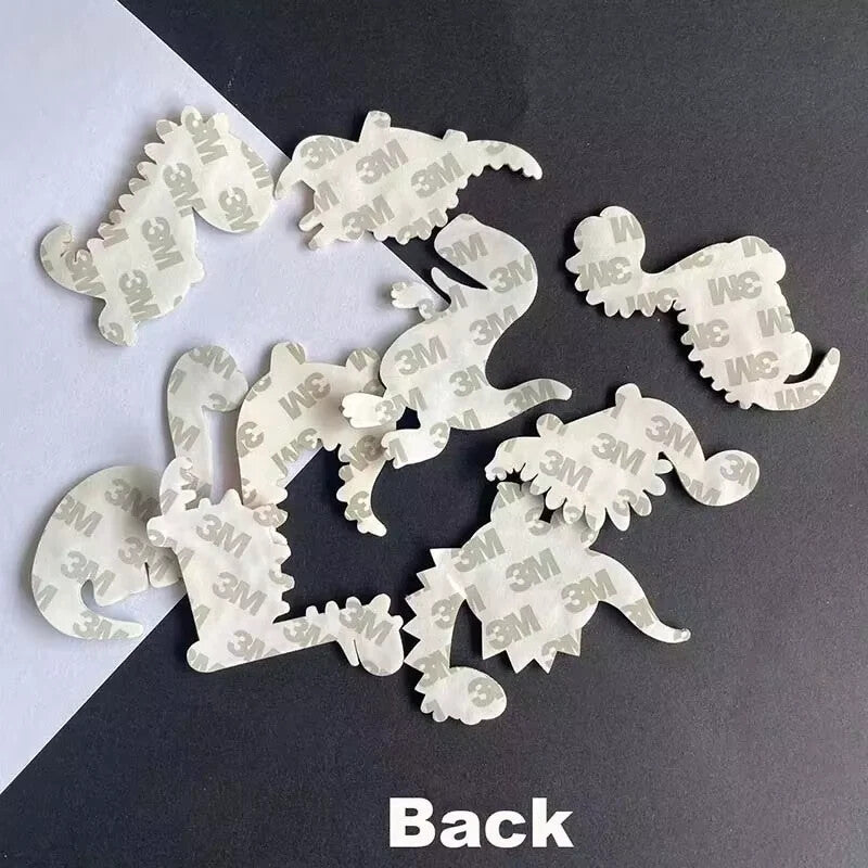 Dinosaur Patch Cartoon Animal Patches Iron on Letter Customise Clothing